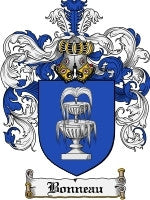 Bonneau coat of arms family crest download