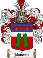Bonomi coat of arms family crest download