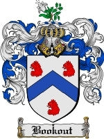 Bookout coat of arms family crest download