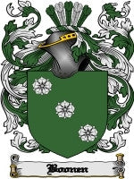 Boonen coat of arms family crest download
