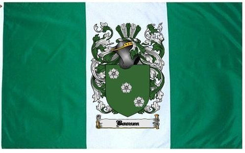 Boonen family crest coat of arms flag