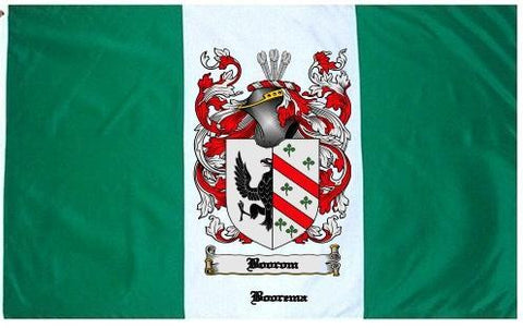 Boorom family crest coat of arms flag