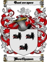 Boothman coat of arms family crest download