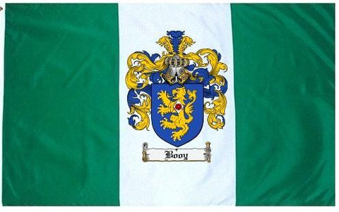 Booy family crest coat of arms flag