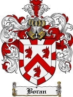 Boran coat of arms family crest download