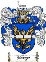 Borger coat of arms family crest download
