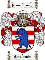 Borlands coat of arms family crest download