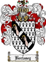 Borlasey coat of arms family crest download