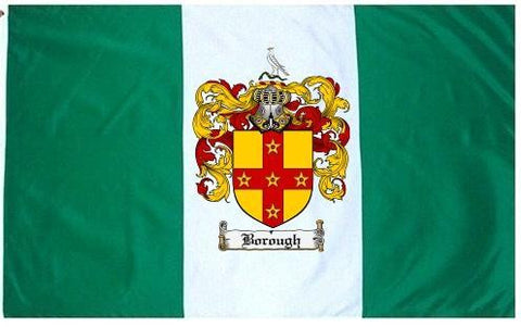 Borough family crest coat of arms flag