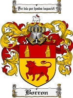 Borron coat of arms family crest download