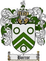 Borror coat of arms family crest download