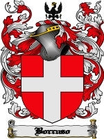 Borruso coat of arms family crest download