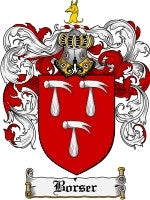 Borser coat of arms family crest download