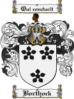 Borthock coat of arms family crest download