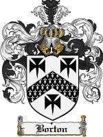 Borton coat of arms family crest download