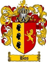 Bos coat of arms family crest download