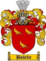 Boselie coat of arms family crest download