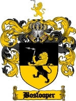 Boslooper coat of arms family crest download