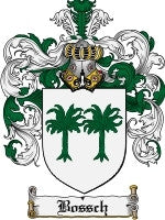 Bossch coat of arms family crest download