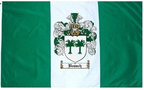 Bossch family crest coat of arms flag
