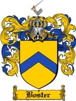 Boster coat of arms family crest download