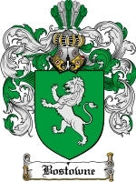 Bostowne coat of arms family crest download
