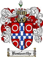 Bosworthe coat of arms family crest download