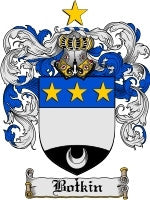 Botkin coat of arms family crest download