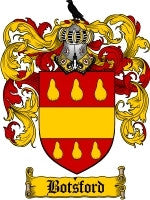 Botsford coat of arms family crest download