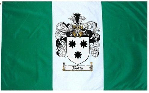 Botta family crest coat of arms flag