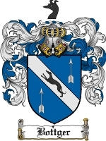 Bottger coat of arms family crest download