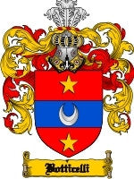 Botticelli coat of arms family crest download