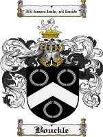 Bouckle coat of arms family crest download
