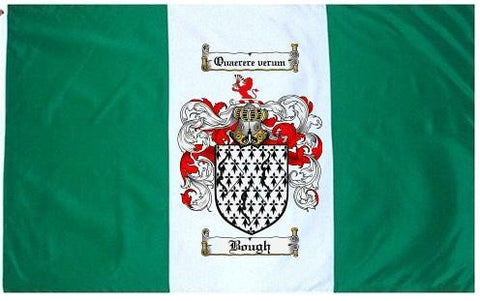 Bough family crest coat of arms flag