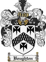 Boughton coat of arms family crest download