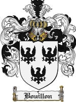 Bouillon coat of arms family crest download