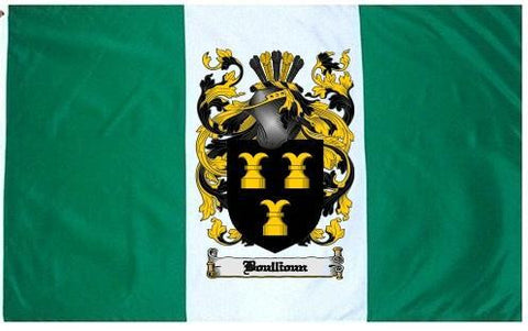 Boullioun family crest coat of arms flag