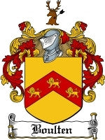 Boulten coat of arms family crest download