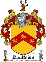 Boultown coat of arms family crest download