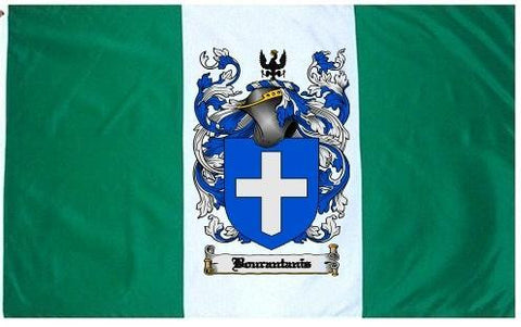 Bourantanis family crest coat of arms flag