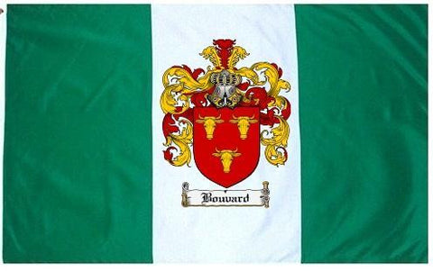 Bouvard family crest coat of arms flag