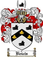 Bowls coat of arms family crest download