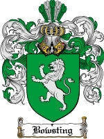Bowsting coat of arms family crest download