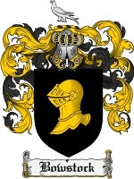Bowstock coat of arms family crest download