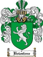 Bowstone coat of arms family crest download
