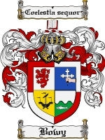Bowy coat of arms family crest download