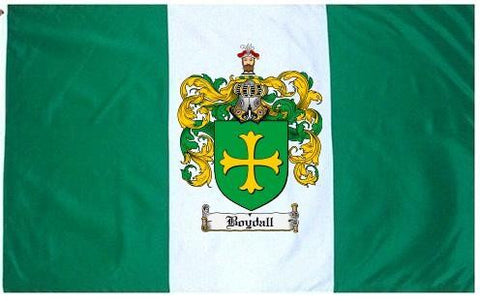 Boydall family crest coat of arms flag