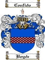 Boyde coat of arms family crest download