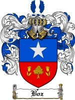 Boz coat of arms family crest download