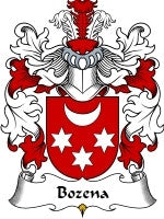 Bozena coat of arms family crest download